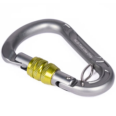 NLG Heavy-Duty Internal Wiregate Carabiner