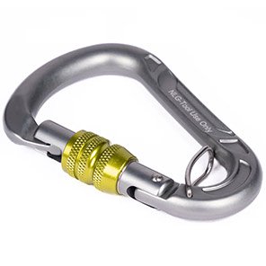NLG Heavy-Duty Internal Wiregate Carabiner