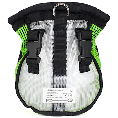 NLG Aero Pouch Aero Green/Black Pouch