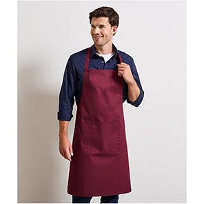 Premier PR154 Burgundy Apron
