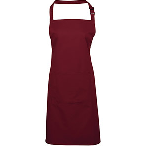 Premier PR154 Burgundy Apron