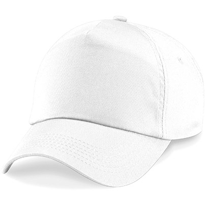 Beechfield Original White Baseball Cap
