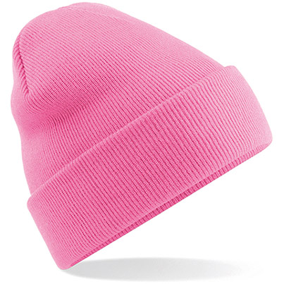 Beechfield BC045 Classic Pink Beanie Hat