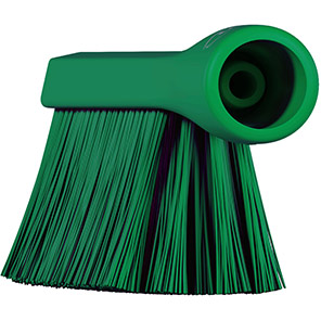 Vikan Green Threaded Dual Reach Brush