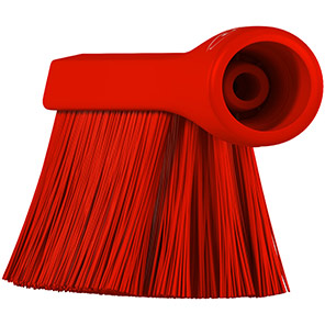 Vikan Red Threaded Dual Reach Brush