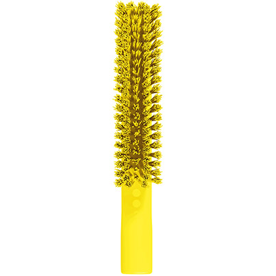Vikan Yellow Threaded Dual Reach Brush