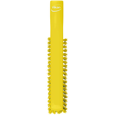 Vikan Yellow Threaded Dual Reach Brush