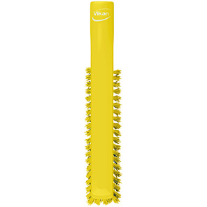 Vikan Yellow Threaded Dual Reach Brush
