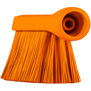 Vikan Orange Threaded Dual Reach Brush