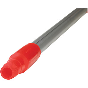 Vikan 29376 Red 1.51m Aluminium Broom Handle