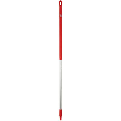 Vikan 29376 Red 1.51m Aluminium Broom Handle