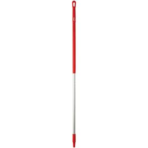 Vikan 29376 Red 1.51m Aluminium Broom Handle
