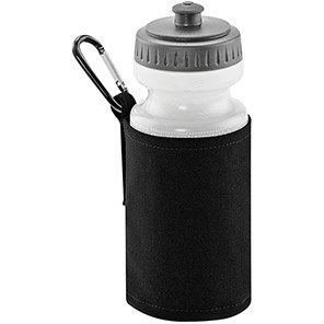 Quadra QD440 Black Water Bottle and Holder