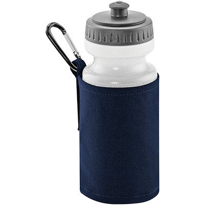 Quadra QD440 French Navy Water Bottle and Holder