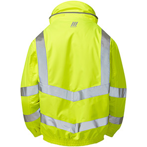 PULSAR P191 Men’s Yellow Waterproof Hi-Vis Bomber Jacket