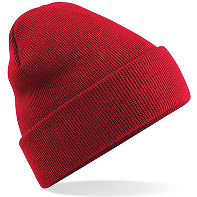 BC045 Knitted Hat Classic Red