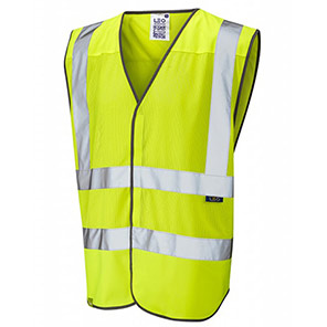 Leo EcoViz Arlington Yellow Hi-Vis Vest 4XL