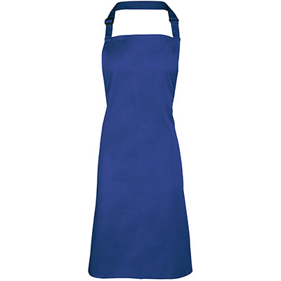 Premier PR150 Royal Blue Bib Apron