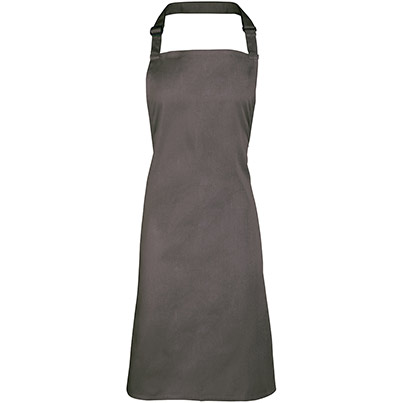 Premier PR150 Men’s Dark Grey Bib Apron