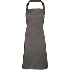 Premier PR150 Men’s Dark Grey Bib Apron