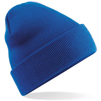 BC045 Beechfield Royal Blue Beanie Hat