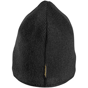 Snickers 9084 Black Logo Beanie Hat