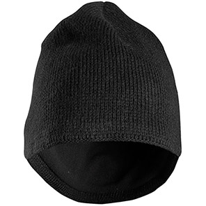 Snickers 9084 Black Logo Beanie Hat