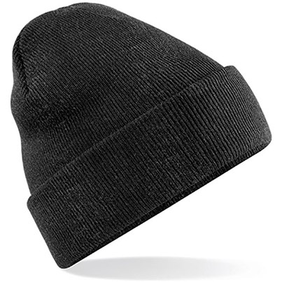 BC045 Beechfield Charcoal Beanie Hat