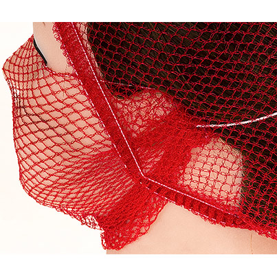 Lion Red Close-Mesh Beard Nets (Pack of 36)