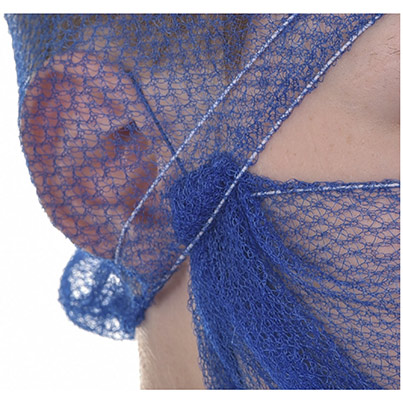 Lion Haircare Blue Comfort Beard Snoods (Pack of 100) L