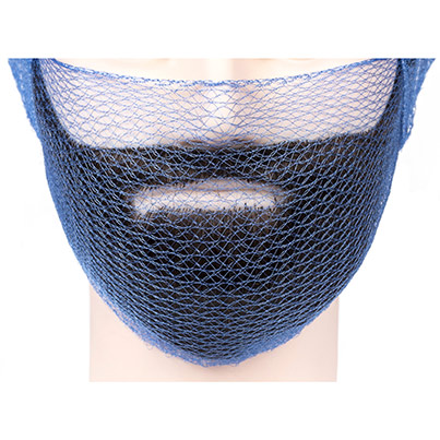 Lion Haircare Blue Comfort Beard Snoods (Pack of 100) L