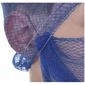Lion Haircare Blue Comfort Beard Snoods (Pack of 100) XL