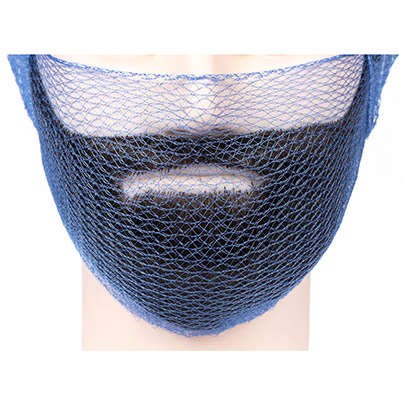 Lion Haircare Blue Comfort Beard Snoods (Pack of 100) XL