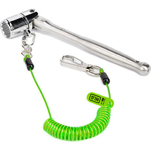 Never Let Go Lightweight Coil Tool Lanyard