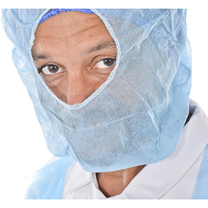 Lion Blue Disposable Balaclavas (Pack of 10)