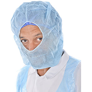 Lion Blue Disposable Balaclavas (Pack of 10)