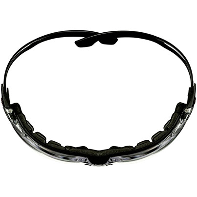 3M SecureFit 500 Scotchgard Clear-Lens Safety Glasses