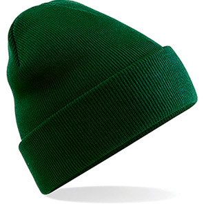 BC045 Beechfield Bottle Green Beanie Hat