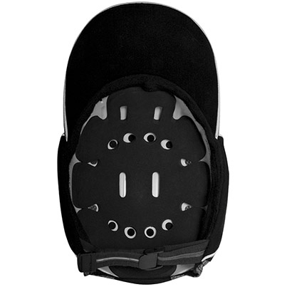 JSP Hardcap A1+ Black/Grey Micro-Peak Bump Cap