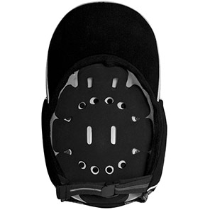 JSP Hardcap A1+ Black/Grey Micro-Peak Bump Cap