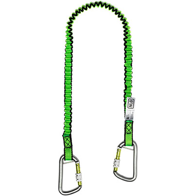 NLG GO Twin Carabiner Bungee Tool Lanyard