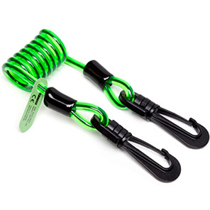 Never Let Go Short Non-Conductive Coil Tool Lanyard