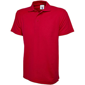 Uneek UC101 Classic Polo Shirt Red