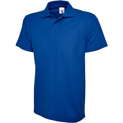 Uneek Classic Men's Royal Blue Polo Shirt