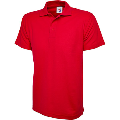 Uneek UC105 Active Polo Shirt Red