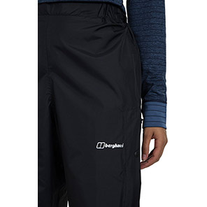 Berghaus Deluge Women’s Black Waterproof Overtrousers