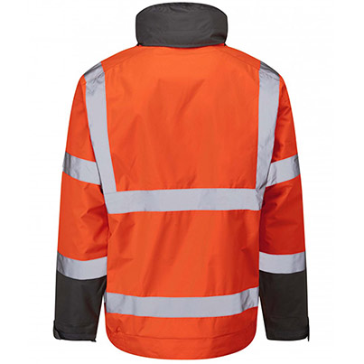 J02-O Hi Vis Super Bomber Jacket Orange