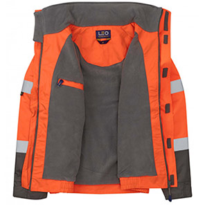 J02-O Hi Vis Super Bomber Jacket Orange