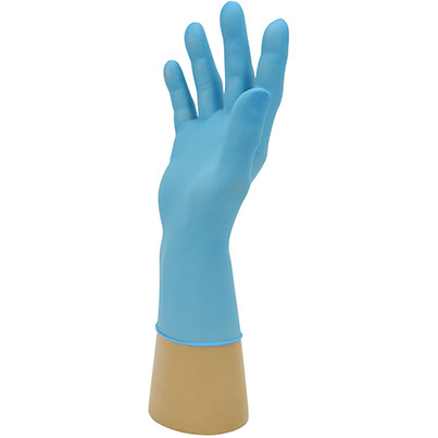 Polyco Finite PF Blue Powder-Free Nitrile Disposable Gloves (Pack of 100)