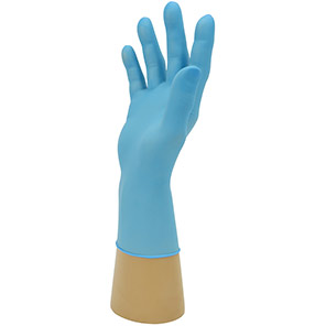 Polyco Finite PF Blue Powder-Free Nitrile Disposable Gloves (Pack of 100)